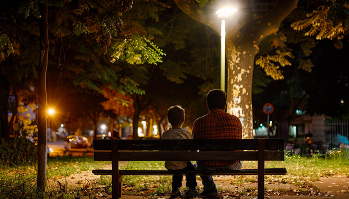 Diseño de espacios seguros en áreas públicas urbanas con iluminación led