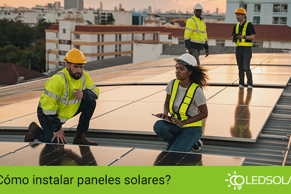 Aprende cómo instalar paneles solares